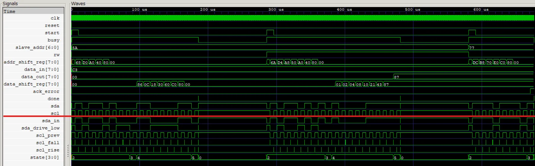 I2C Master Controller screenshot 1