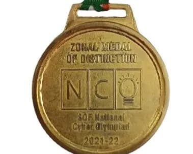 National Cyber Olympiad - Gold Medalist (Zonal) thumbnail